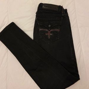 Rock Revival Black Jeans-Size 28